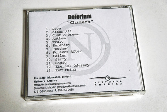 Delerium : Chimera (CDr, Album, Promo)