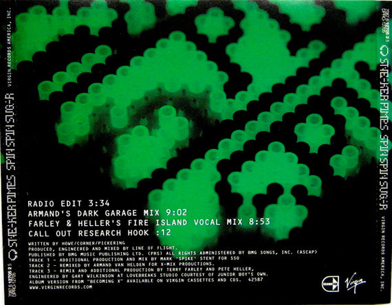 Sneaker Pimps : Spin Spin Sugar (CD, Single, Promo)