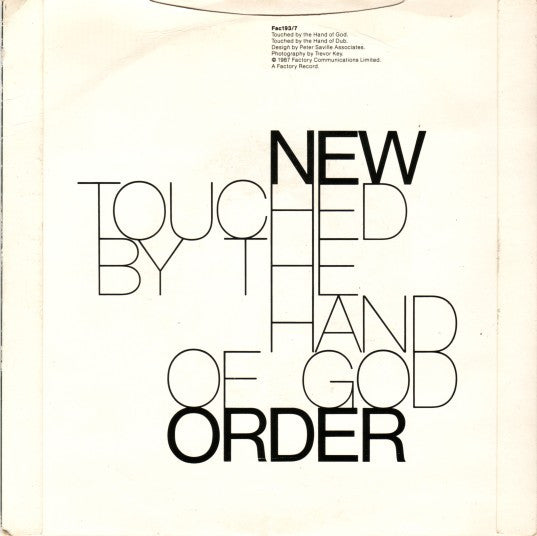 New Order : Touched By The Hand Of God (7