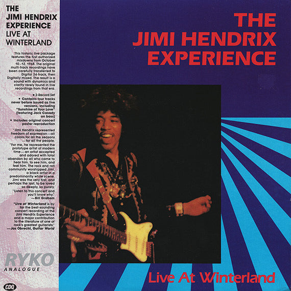 The Jimi Hendrix Experience : Live At Winterland (2xLP, Album, Cle)