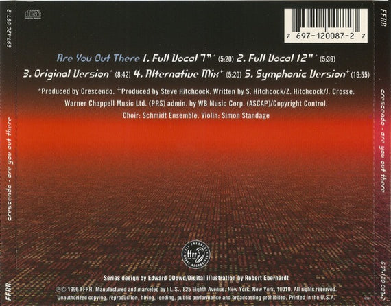 Crescendo : Are You Out There (CD, Maxi)