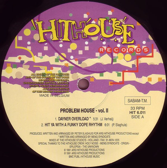 Problem House : Vol. II (12")