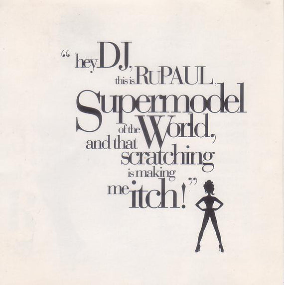 RuPaul : Everything You Always Wanted To Know About RuPaul *, * (But Were Afraid To Ask) (CD, Promo)