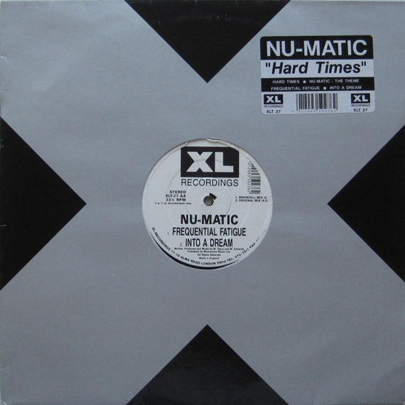 Nu-Matic : Hard Times (12")