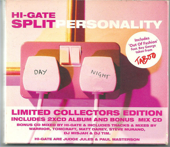 Hi-Gate : Split Personality (Limited Collectors Edition) (3xCD, Album, P/Mixed)
