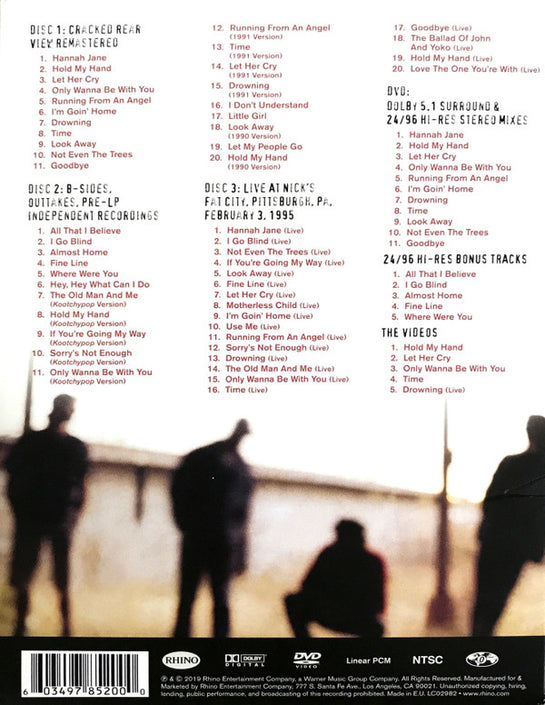 Hootie & The Blowfish : Cracked Rear View (3xCD, Dlx + DVD-V, Multichannel, NTSC, 5.1)