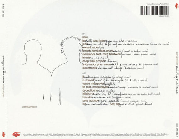 Parks & Wilson : Painting On Silence (2xCD, Mixed)