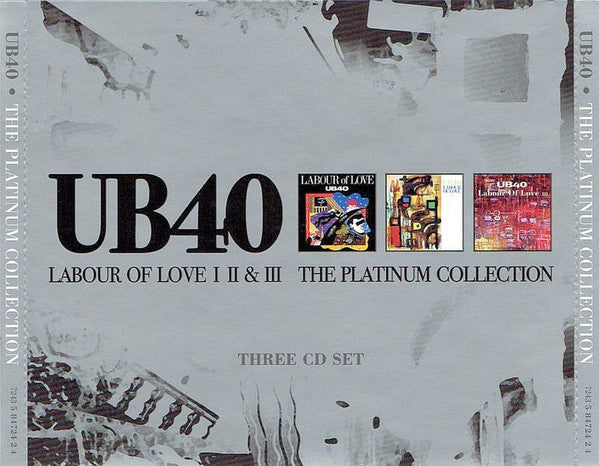 UB40 : Labour Of Love Parts I + II & III (The Platinum Collection) (3xCD, Comp)