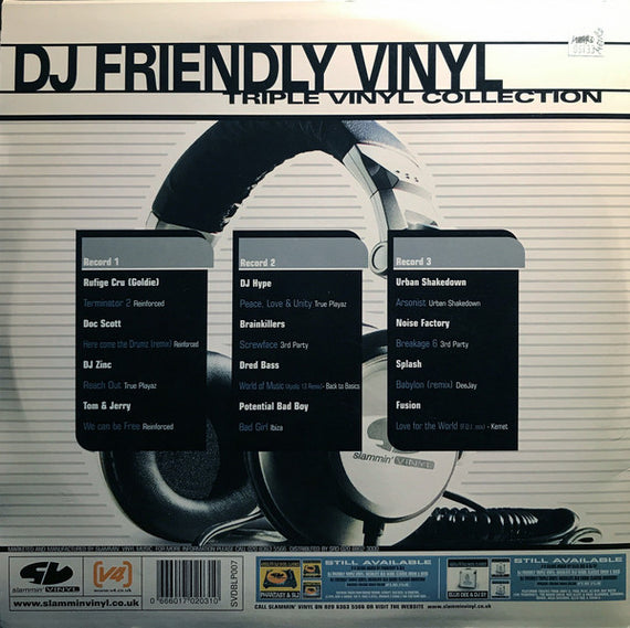 Various : Slammin' Vinyl Present Absolute Classic Drum & Bass (3x12", Comp)