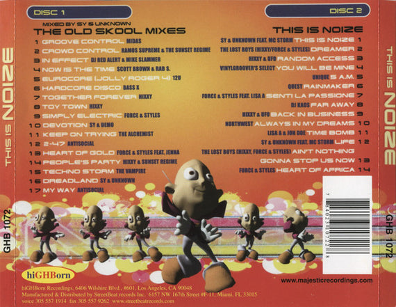 Hixxy, Force & Styles : This Is Noize (CD, Mixed + CD, Comp)