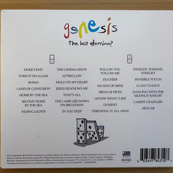 Genesis : The Last Domino? (2xCD, Comp)