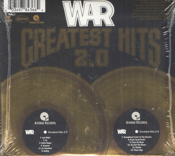 War : Greatest Hits 2.0 (2xCD, Comp)