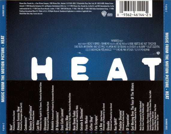 Various : Heat (Music From The Motion Picture) (CD, Comp)