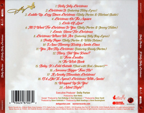 Dolly Parton : A Holly Dolly Christmas (CD, Album, Ult)