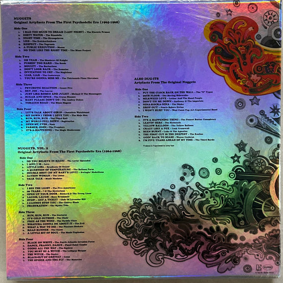 Various : Nuggets (Original Artyfacts From The First Psychedelic Era) (50th Anniversary) (2xLP, Album, Comp, Mono, RE + 2xLP, Album, Comp + )