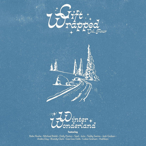 Various : Gift Wrapped Vol. Four (Winter Wonderland) (LP, Comp, Whi)