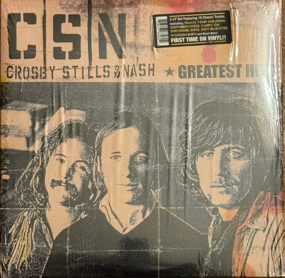 Crosby, Stills & Nash : Greatest Hits (2xLP, Comp, RE)