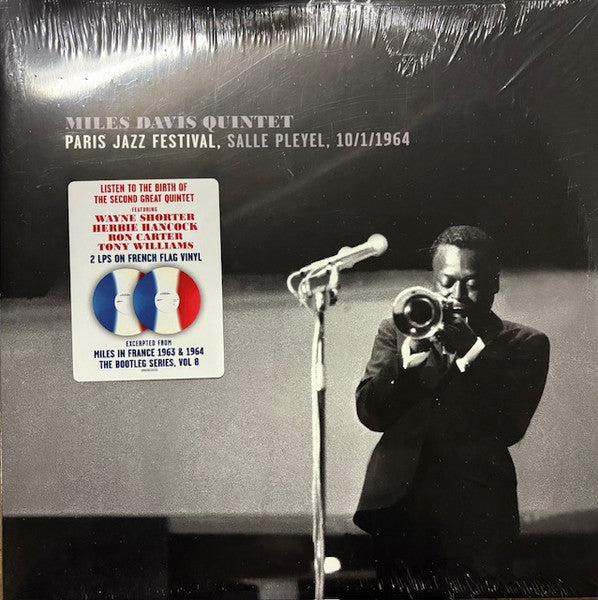 The Miles Davis Quintet : Paris Jazz Festival, Salle Pleyel, 10/1/1964 (2xLP, Album, Fre)