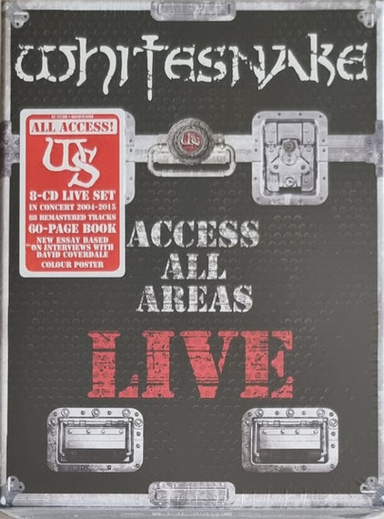 Whitesnake : Access All Areas Live (Box + CD, RE, RM + 2xCD, RE, RM + 2xCD, RE, RM + C)