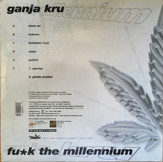 The Ganja Kru : Fu*k The Millennium EP (3x12", EP)