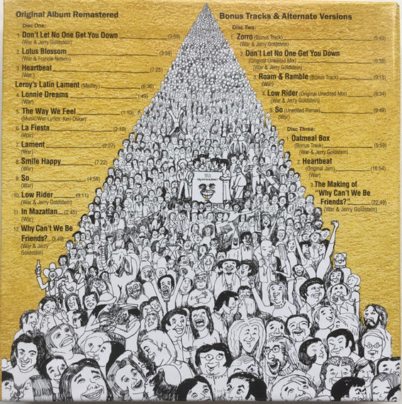 War : Why Can't We Be Friends? (50th Anniversary Collector's Edition) (CD, Album, RM + 2xCD + Box, Ltd, 50t)