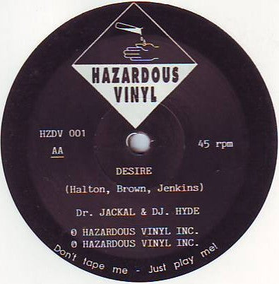 Dr. Jackal & DJ. Hyde : Burning Up (12")