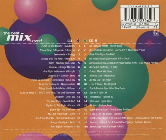 Various : The Best Mix...Ever! (2xCD, Comp, Mixed)