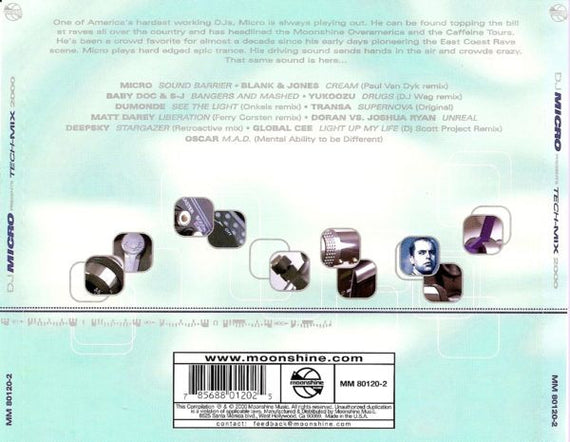 DJ Micro : Tech-Mix 2000 (CD, Mixed)