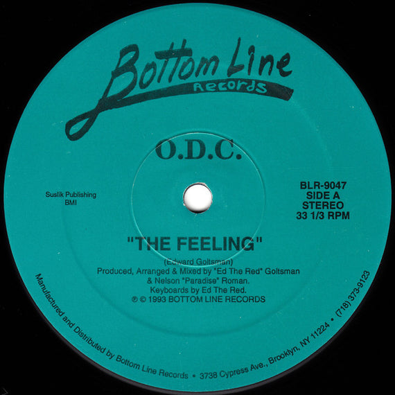 O.D.C. (5) : The Feeling (12")
