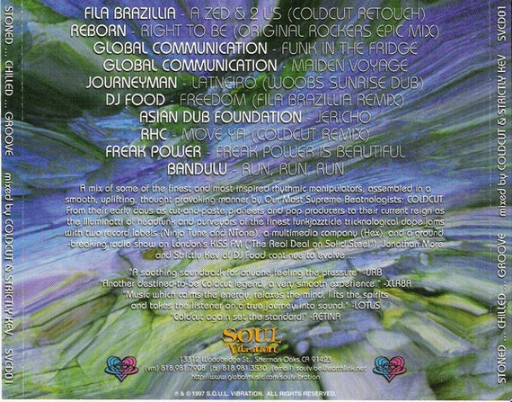 Coldcut & Strictly Kev : Stoned ... Chilled ... Groove (CD, Comp, Mixed)