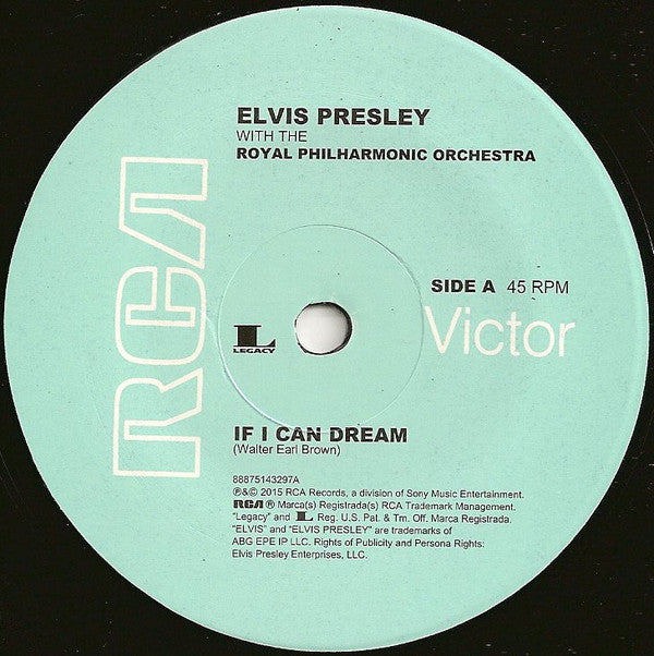 Buy Elvis Presley With Royal Philharmonic Orchestra : If I Can