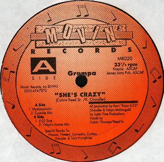Grampa : She's Crazy (12")