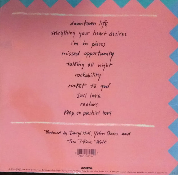 Daryl Hall John Oates* : Ooh Yeah! (LP, Album, Club, CRC)