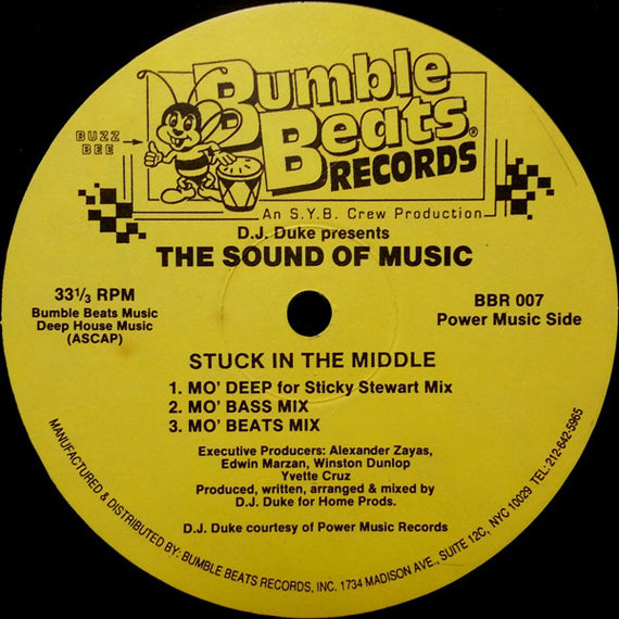 DJ Duke : The Sound Of Music (12")