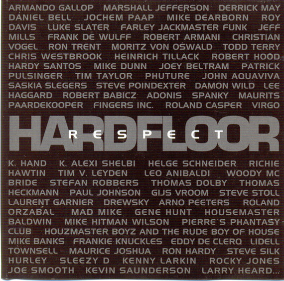 Hardfloor : Respect (CD, Album, P/Mixed)