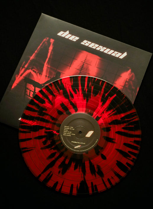 Die Sexual - Elektro Body Musique Vinyl LP Record (Red / Black Splattered)