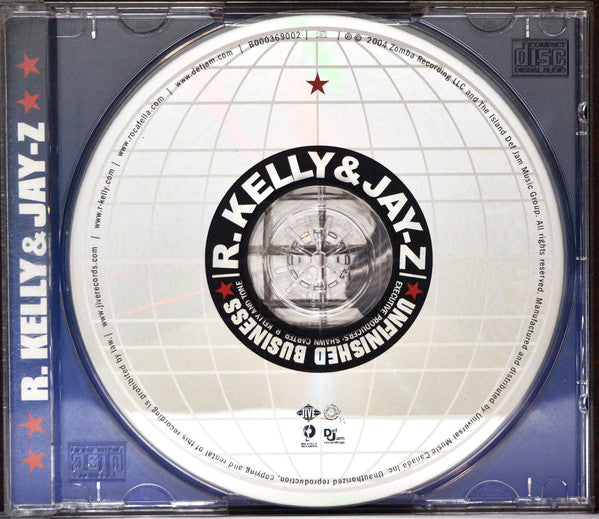R. Kelly & Jay-Z - Unfinished Business (CD, Album, Hol) (Mint (M))