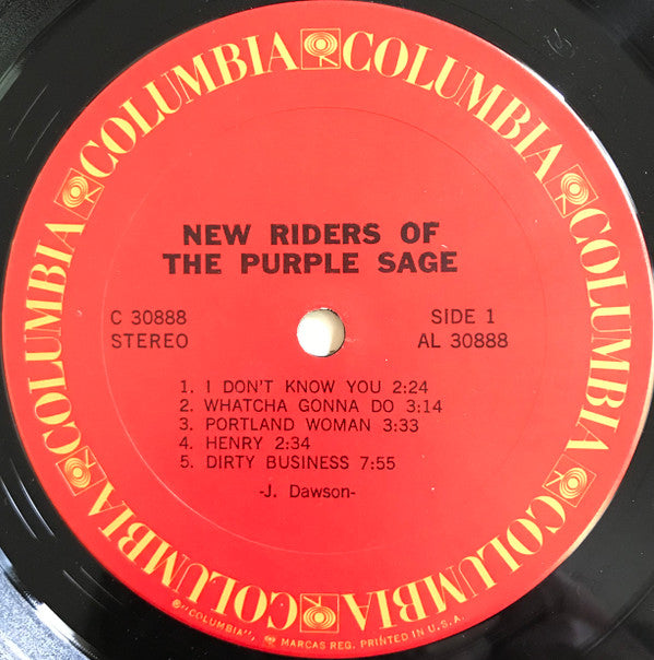 Buy New Riders Of The Purple Sage New Riders Of The Purple Sage (LP, Album,  San) Online for a great price – Airwaves Records