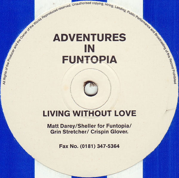 Funtopia : Living Without Love (12")