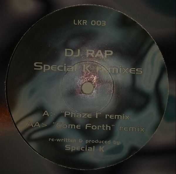 DJ Rap : Phaze 1 / Come Forth (Special K Remixes) (12")