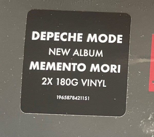 Depeche mode Lp SEALED memento mori 2023 clear vinyl 2x Lp New