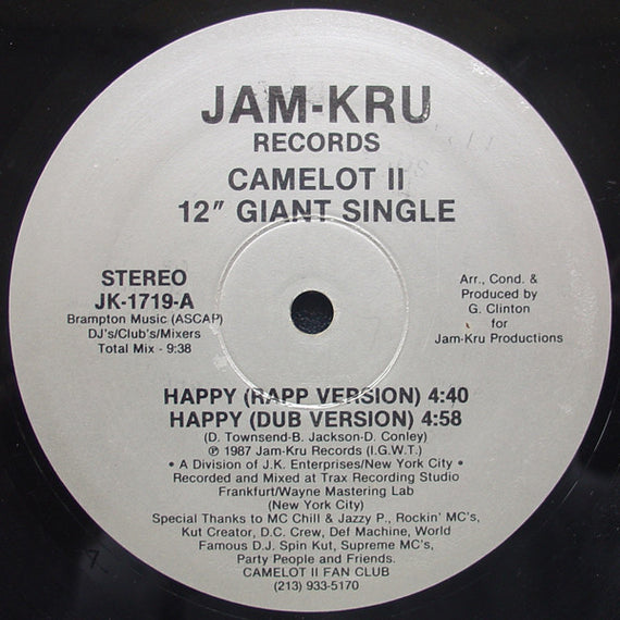 Camelot II : Happy (12")