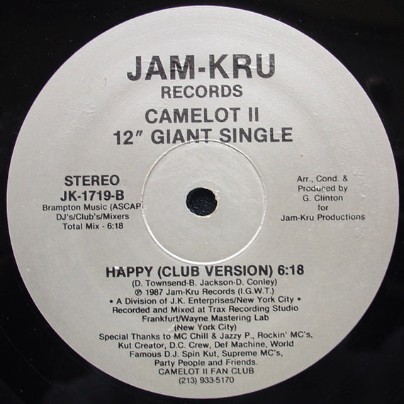 Camelot II : Happy (12")