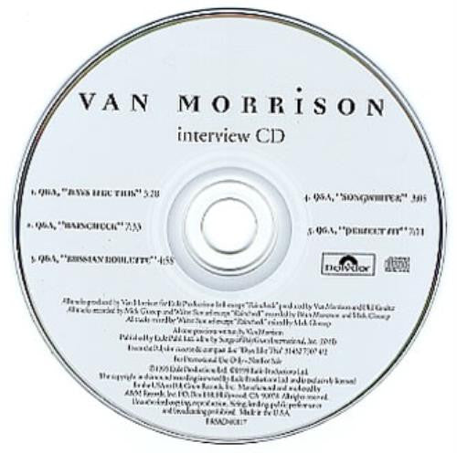 Van Morrison : Interview CD (CD, Maxi, Promo)