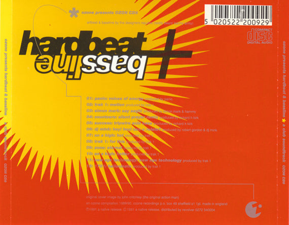 Various : Hardbeat+Bassline (CD, Comp)