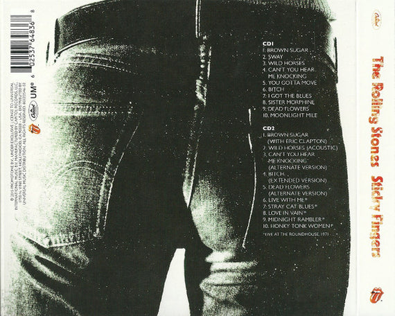 The Rolling Stones : Sticky Fingers (2xCD, Album, Dlx, RE)