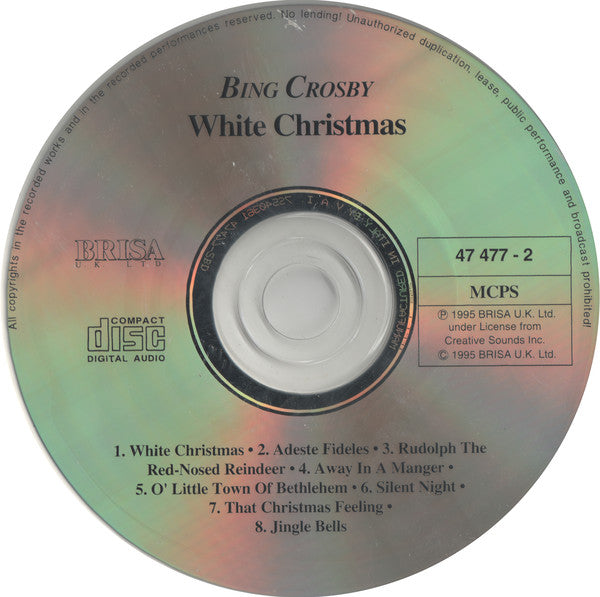Bing Crosby : White Christmas (CD, Comp, Tin)