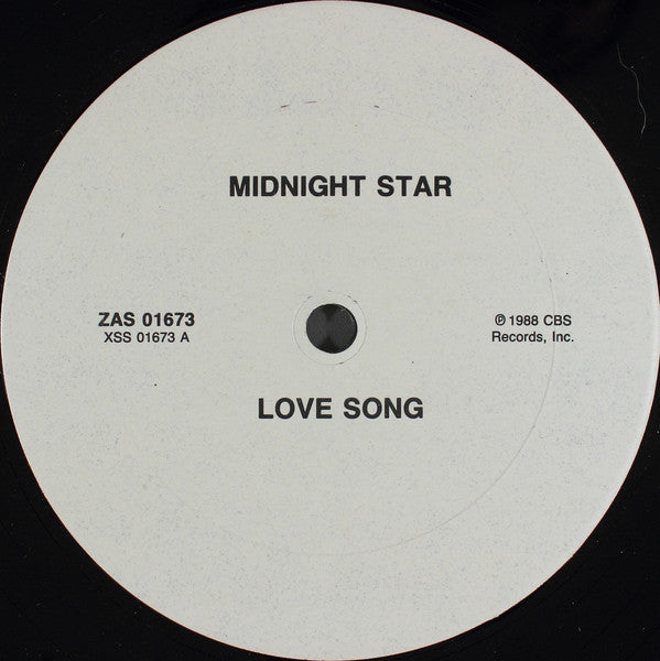 Midnight Star : Love Song (12", Promo)