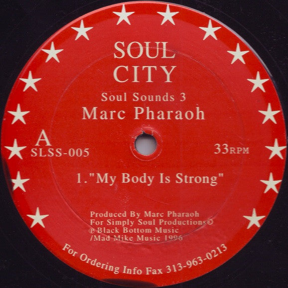 Marc Pharaoh : Soul Sounds 3 (12")