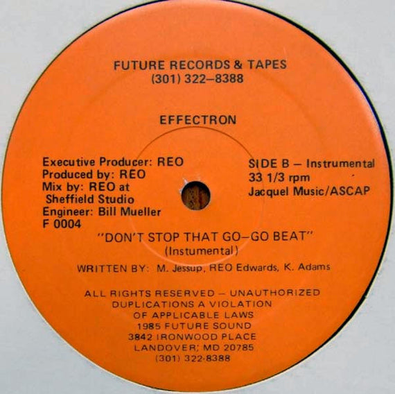 Effectron : Don't Stop That Go-Go Beat (12")